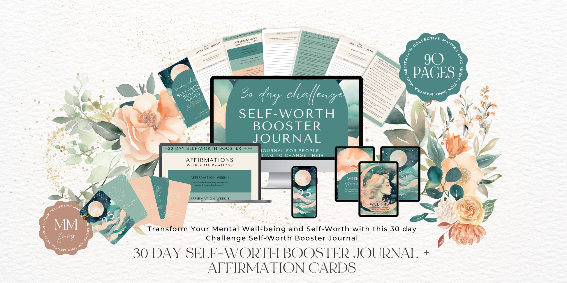The 30-Day Self-Worth Booster Journal